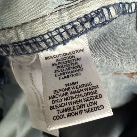 Loft capri jeans with side slits. Size 4 (27). - Picture 5 of 8